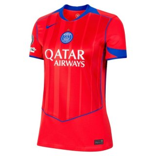 Camiseta Paris Saint Germain Tercera Equipación Mujer 2025/2026 Camiseta Paris Saint Germain Tercera Equipación Mujer 2025/2026