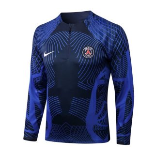 Sudadera De Training PSG Top 2023 Azul 2 Sudadera De Training PSG Top 2023 Azul 2