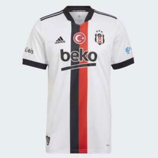Primera Equipación Tailandia Camiseta Besiktas 2021/2022 Blanco Primera Equipación Tailandia Camiseta Besiktas 2021/2022 Blanco
