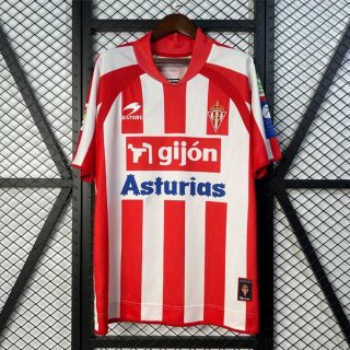 Tailandia Camiseta Sporting Gijon Primera Equipación Retro 2008-2009 Tailandia Camiseta Sporting Gijon Primera Equipación Retro 2008-2009