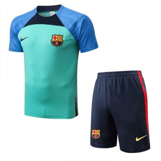 Camiseta Entrenamiento Barcelona Conjunto Completo 2022/2023 Verde Camiseta Entrenamiento Barcelona Conjunto Completo 2022/2023 Verde