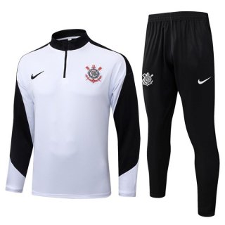 Sudadera De Training Corinthians 2025/2026 Blanco 5 Sudadera De Training Corinthians 2025/2026 Blanco 5