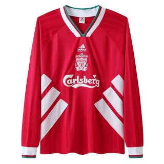 Camiseta Liverpool Primera Equipación ML Retro 1993/95 Camiseta Liverpool Primera Equipación ML Retro 1993/95