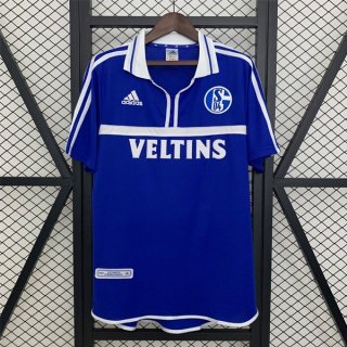 Camiseta Schalke 04 Primera Equipación Retro 2001-2002 Camiseta Schalke 04 Primera Equipación Retro 2001-2002