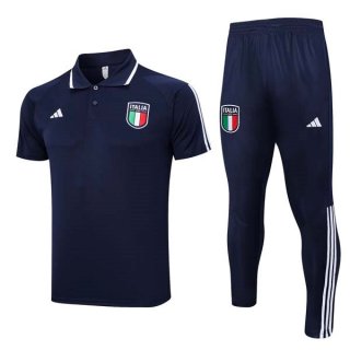Polo Italia Conjunto Completo 2023/2024 Azul 3 Polo Italia Conjunto Completo 2023/2024 Azul 3
