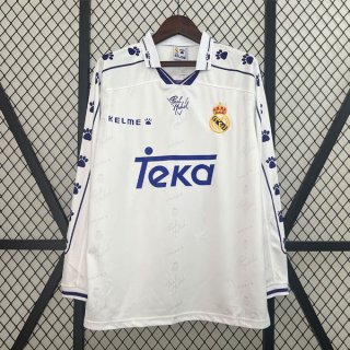 Tailandia Camiseta Real Madrid Primera Equipación Retro ML 1994 1996 Tailandia Camiseta Real Madrid Primera Equipación Retro ML 1994 1996