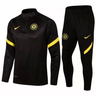 Chandal Chelsea 2021/2022 Negro Amarillo Chandal Chelsea 2021/2022 Negro Amarillo