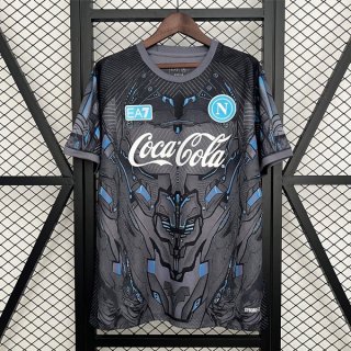 Tailandia Camiseta Napoli training 2025/2026 Gris Tailandia Camiseta Napoli training 2025/2026 Gris