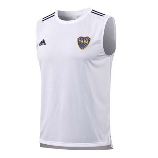 Camiseta Boca Juniors Sin Mangas 2022 Blanco Camiseta Boca Juniors Sin Mangas 2022 Blanco