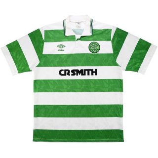 Primera Equipación Tailandia Camiseta Celtic Retro 1989 1991 Verde Primera Equipación Tailandia Camiseta Celtic Retro 1989 1991 Verde