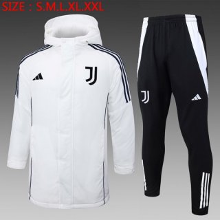 Abrigo Juventus Conjunto Completo 2024/2025 Blanco Abrigo Juventus Conjunto Completo 2024/2025 Blanco