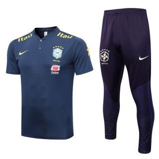 Polo Brasil Conjunto Completo 2022/2023 Azul Polo Brasil Conjunto Completo 2022/2023 Azul
