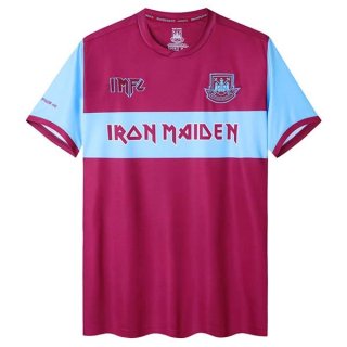 Tailandia Camiseta Iron Maiden x West Ham Primera Equipación Retro Tailandia Camiseta Iron Maiden x West Ham Primera Equipación Retro