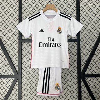 Camiseta Real Madrid Primera Equipación Retro Niño 2014 2015 Camiseta Real Madrid Primera Equipación Retro Niño 2014 2015