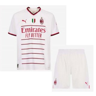 Camiseta AC Milan Segunda Equipación Niño 2022/2023 Camiseta AC Milan Segunda Equipación Niño 2022/2023