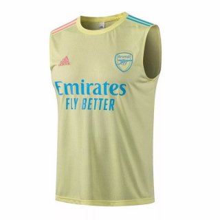 Camiseta Arsenal Sin Mangas 2021/2022 Amarillo Camiseta Arsenal Sin Mangas 2021/2022 Amarillo