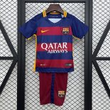 Camiseta Barcelona Primera Equipación Niño Retro 2015-2016