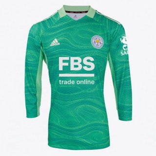 Tailandia Camiseta Leicester City Portero ML 2021/2022 Verde Tailandia Camiseta Leicester City Portero ML 2021/2022 Verde
