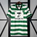 Tailandia Camiseta Sporting Lisbon Primera Equipación Retro 1999-2000
