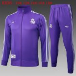 Ninos Chandal Real Madrid 2025/2026 Purpura 5