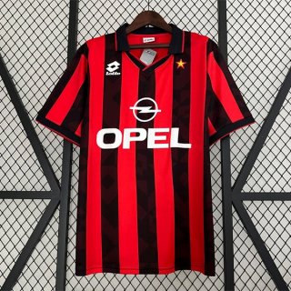 Tailandia Camiseta AC Milan Primera Equipación Retro 1988-1989 Tailandia Camiseta AC Milan Primera Equipación Retro 1988-1989