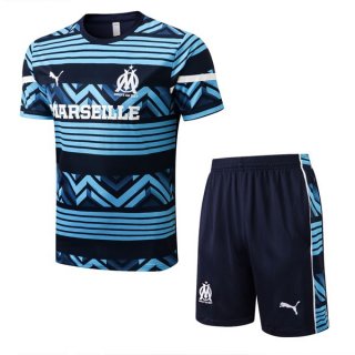 Camiseta Entrenamiento Marsella Conjunto Completo 2022/2023 Azul Camiseta Entrenamiento Marsella Conjunto Completo 2022/2023 Azul