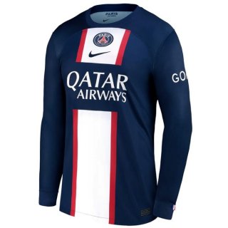 Tailandia Camiseta Paris Saint Germain Primera Equipación ML 2022/2023 Azul Tailandia Camiseta Paris Saint Germain Primera Equipación ML 2022/2023 Azul