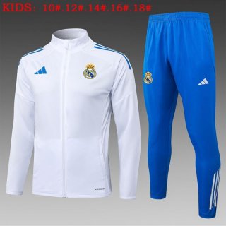 Ninos Chandal Real Madrid 2026/2027 Blanco