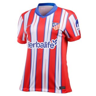 Camiseta Atletico Madrid Primera Equipación Mujer 2024/2025 Camiseta Atletico Madrid Primera Equipación Mujer 2024/2025
