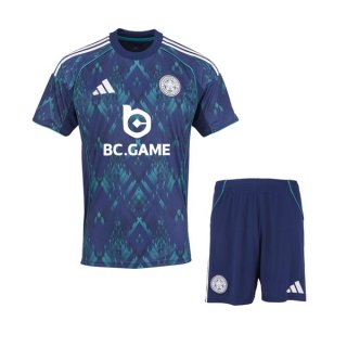 Camiseta Leicester City Segunda Equipación Niño 2025/2026