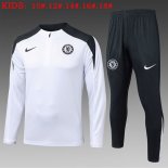 Ninos Sudadera De Training Chelsea 2025/2026 Blanco 5
