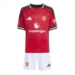 Camiseta Manchester United Primera Equipación Niño 2025/2026