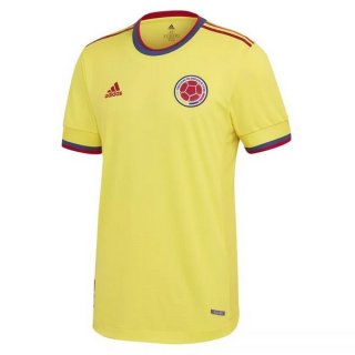 Primera Equipación Tailandia Camiseta Colombia 2021 Amarillo Primera Equipación Tailandia Camiseta Colombia 2021 Amarillo