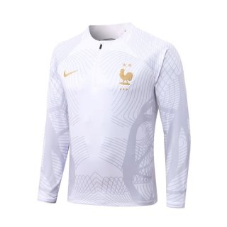 Sudadera De Training France Top 2023 Blanco Sudadera De Training France Top 2023 Blanco