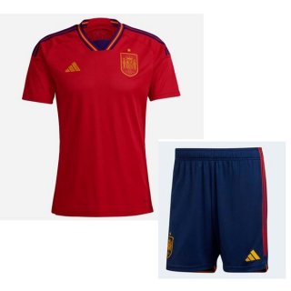 Camiseta España Primera Equipación Niño 2022/2023 Camiseta España Primera Equipación Niño 2022/2023