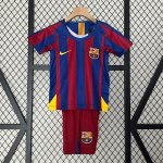 Camiseta Barcelona Primera Equipación Retro Niño 2005 2006 Camiseta Barcelona Primera Equipación Retro Niño 2005 2006