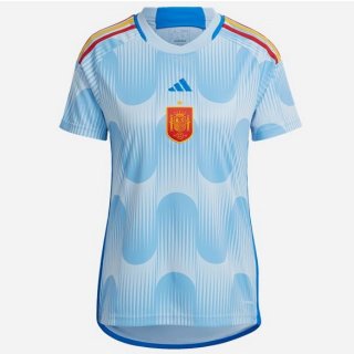 Tailandia Camiseta España Segunda Equipación Mujer 2022/2023 Tailandia Camiseta España Segunda Equipación Mujer 2022/2023