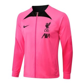 Chaqueta Liverpool 2023 Rosa Negro Chaqueta Liverpool 2023 Rosa Negro