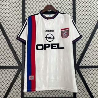 Tailandia Camiseta Bayern Munich Segunda Equipación Retro 1996 1998 Tailandia Camiseta Bayern Munich Segunda Equipación Retro 1996 1998