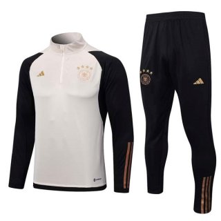 Sudadera De Training Alemania 2023/2024 Gris Negro Sudadera De Training Alemania 2023/2024 Gris Negro