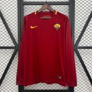 Tailandia Camiseta Roma Primera Equipación ML Retro 2017-2018