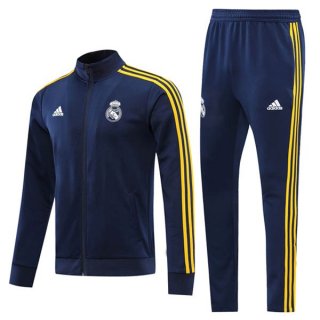 Chandal Real Madrid 2021/2022 Azul Amarillo Chandal Real Madrid 2021/2022 Azul Amarillo