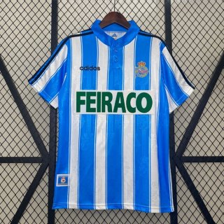 Tailandia Camiseta Deportivo Coruña Primera Equipación Retro 1997-1998 Tailandia Camiseta Deportivo Coruña Primera Equipación Retro 1997-1998