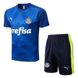 Camiseta Entrenamiento Palmeiras Conjunto Completo 2022/2023 Azul Camiseta Entrenamiento Palmeiras Conjunto Completo 2022/2023 Azul