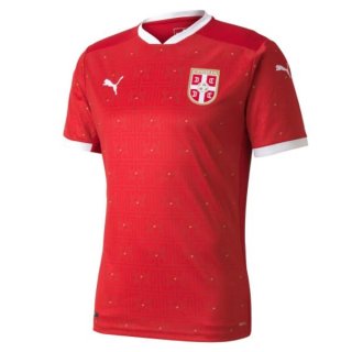 Primera Equipación Tailandia Camiseta Serbia 2020 Rojo Primera Equipación Tailandia Camiseta Serbia 2020 Rojo