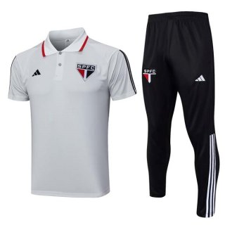 Polo Palmeiras Conjunto Completo 2023/2024 Gris Polo Palmeiras Conjunto Completo 2023/2024 Gris