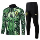 Sudadera De Training Brasil 2025/2026 Verde