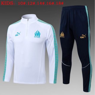 Ninos Sudadera De Training Marsella 2026/2027 Blanco