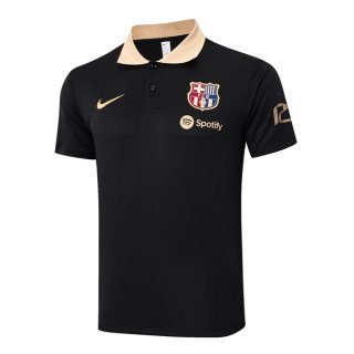 Polo Barcelona 2024/2025 Negro Amarillo 2 Polo Barcelona 2024/2025 Negro Amarillo 2