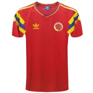 Tailandia Camiseta Columbia Segunda Equipación Retro 1990 Tailandia Camiseta Columbia Segunda Equipación Retro 1990